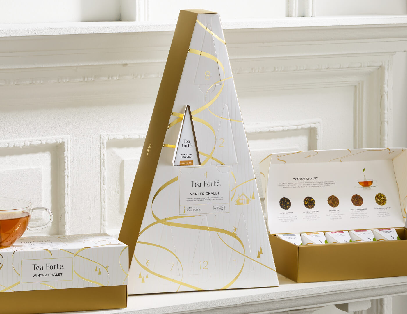 Winter Chalet Advent - 12 Days of Cozy Teas