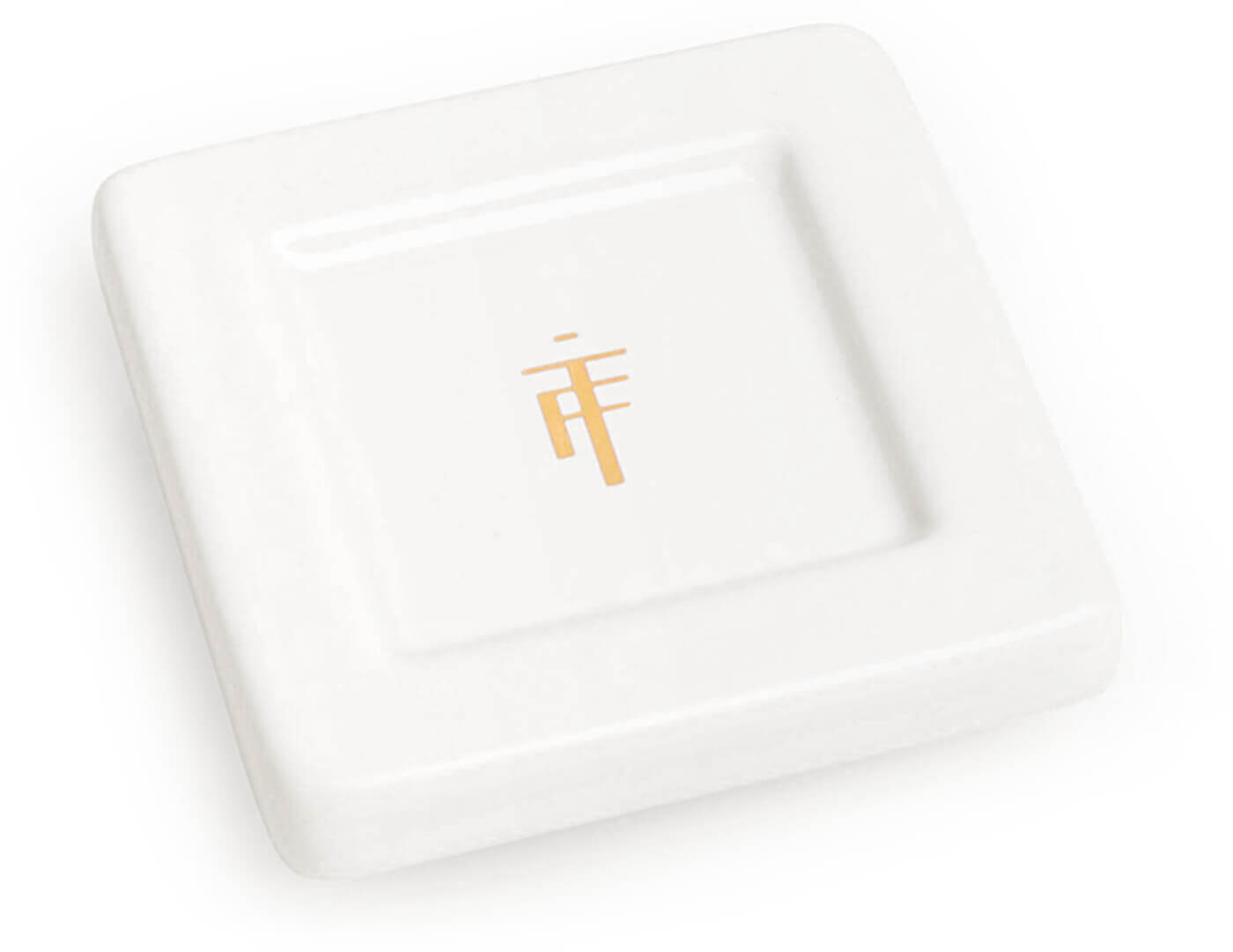 Tea Trays Orchid White - Set of Two