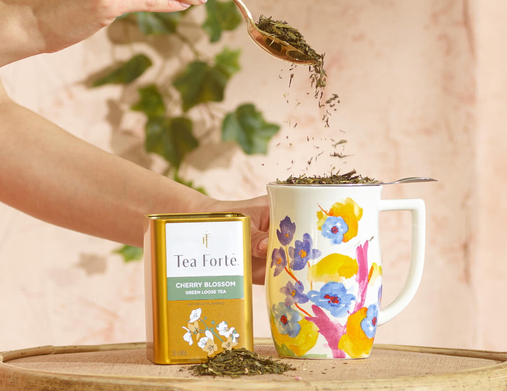 Fiore Steeping Cup with Infuser Volaré