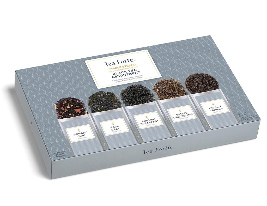 Black Loose Tea & Sugar Set