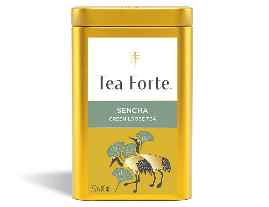 Sencha Loose Leaf Tea Canister