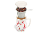 Fiore Steeping Cup with Infuser Sakura