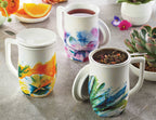 Fiore Steeping Cup with Infuser Wild Poppy