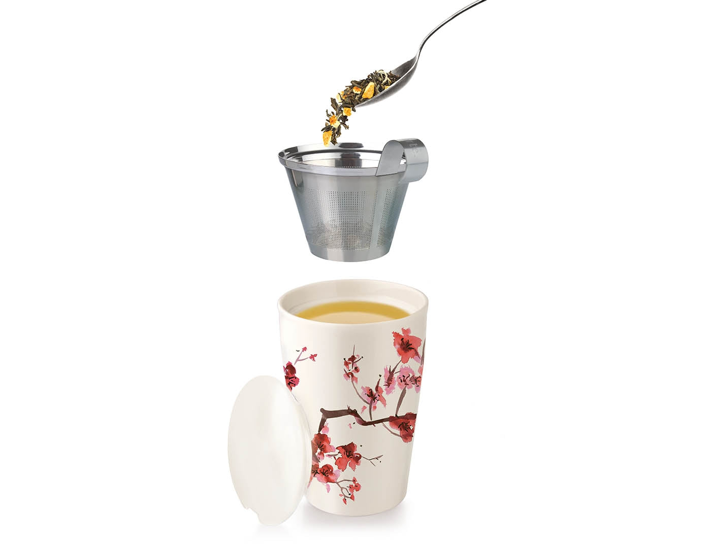 KATI® Steeping Cup & Infuser Cherry Blossom